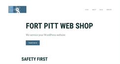 Desktop Screenshot of fortpittwebshop.com